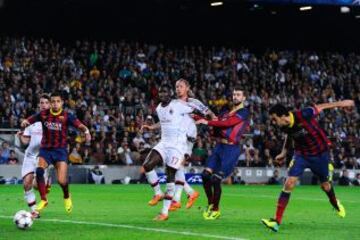 Busquets puso el 2-0 en el marcador.