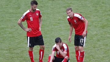 Junuzovic se perderá el partido de Austria contra Portugal por lesión.