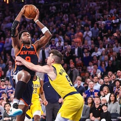 Why isn’t OG Anunoby playing for the Knicks against the Pacers in game 4?