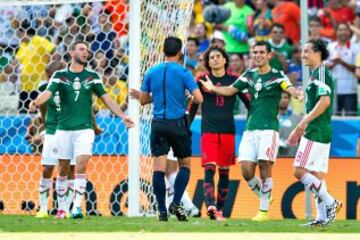 La playera que utilizaron en el Mundial de Brasil 2014 y con el que perdieron contra Holanda.