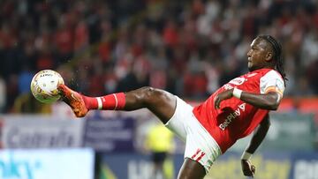Rodallega en un partido de Santa Fe.