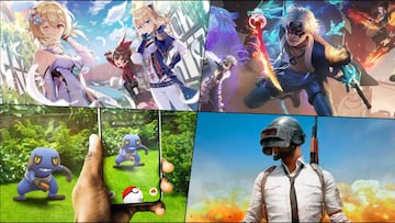 ?Cu芍les son los juegos para m車viles m芍s exitosos? Genshin Impact, Pok谷mon GO#