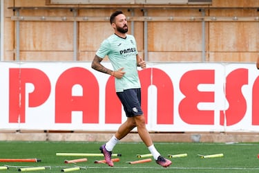 Morales, la principal novedad del entrenamiento.