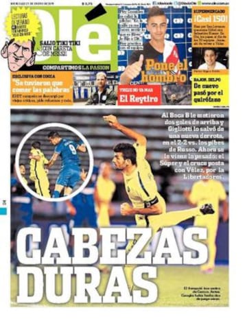 Portadas de la prensa deportiva