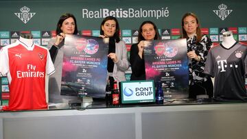 Betis, Arsenal y Bayern, unidos a beneficio de UNICEF