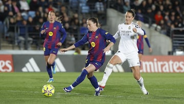 29/03/26 PARTIDO FUTBOL FEMENINO
LIGA F LIGAF PRIMERA JORNADA 24
REAL MADRID - BARCELONA
ONA BATLLE