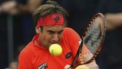 David Ferrer, durante el partido  ante el alem&aacute;n Philpp Kohlschreiber. 