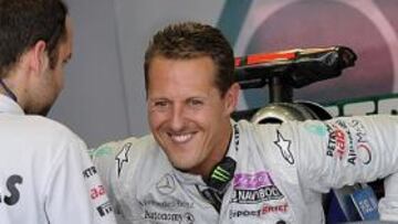 <b>EL MÁS GRANDE. </b>Schumacher sigue siendo el piloto con las referencias a batir por todos los demás.