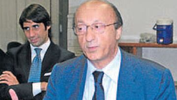 <b>DON LUCIANO. </b>Moggi durante su etapa en la Juventus.