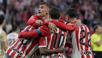 18/04/25 PARTIDO 2ª DIVISION
SPORTING DE GIJON - MIRANDES
GELABERT MARCA 3-0 CELEBRACION ALEGRIA