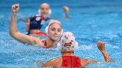 La Selección femenina de waterpolo.