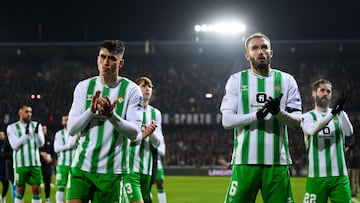 Momento del partido del grupo C de la Europa League entre el Betis y el Sparta Praga.