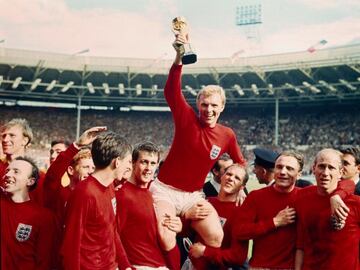 El defensa fue campeón con Inglaterra en 1966.
Se añadieron 12 jugadores más, tal y como se hizo en la Copa del Mundo con las bancas.