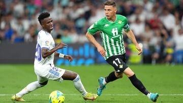 Joaquín, con Vinicius.