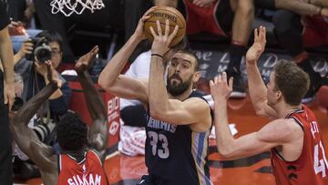 20+6+5 de Marc en una estéril remontada de los Grizzlies