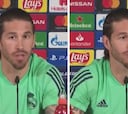 Ramos casi mete la pata con sus declaraciones en rueda de prensa