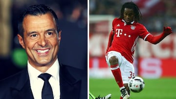 Jorge Mendes, representante de Renato Sanches.