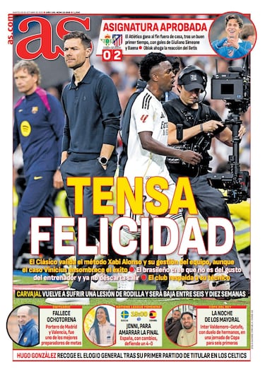 Las portadas de AS de octubre