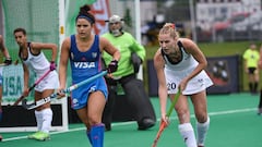 Las Leonas golean a Uruguay y clasifican para semifinales