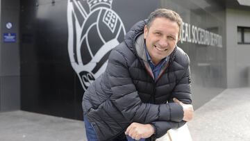 Eusebio Sacristán, técnico de la Real.
