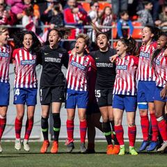 La afición del Atleti pide placas en el Wanda para las jugadoras