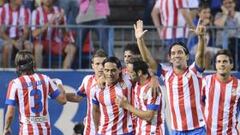 Muy del Atleti: show con susto