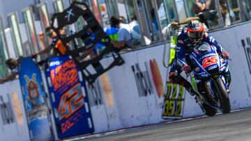 Maverick Viñales en Misano.