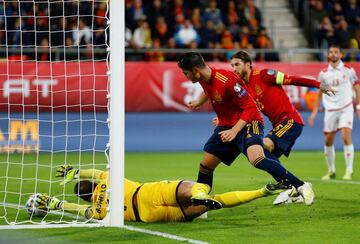 Morata anotó el 1-0.