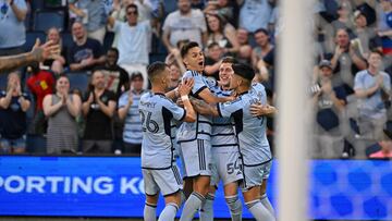 Sporting KC take charge of playoff clash