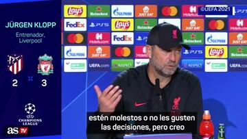 Klopp reconoce que lo de anoche fueron "tres puntos sucios"