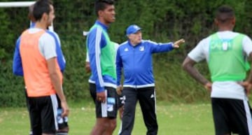 Millos entrena a una sola voz antes de enfrentar a Alianza