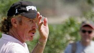 <b>LÍDER.</b> Miguel Ángel Jiménez se mantiene a la cabeza del torneo de Dubai.
