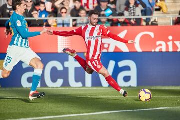 Patrick Roberts fue uno de los jugadores del Girona que ocasionó más problemas al conjunto colchonero en los primeros 45 minutos. 
 
