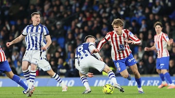 04/01/26 PARTIDO PRIMERA DIVISION
REAL SOCIEDAD - ATLETICO DE MADRID
PABLO BARRIOS