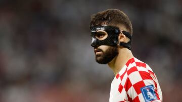 Soccer Football - FIFA World Cup Qatar 2022 - Round of 16 - Japan v Croatia - Al Janoub Stadium, Al Wakrah, Qatar - December 5, 2022  Croatia's Josko Gvardiol REUTERS/John Sibley