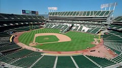 El Coliseum de Oakland registra la peor asistencia esta temporada entre las 30 organizaciones de MLB