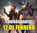 Free Fire | Códigos de hoy jueves 12 de febrero de 2026: recompensas gratis