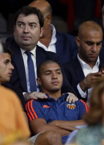 El defensa central internacional tunecino Aymen Abdennour que será presentado mañana como nuevo jugador del Valencia.