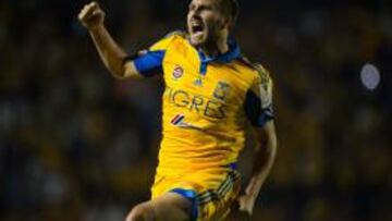 Andr&eacute;-Pierre Gignac llev&oacute; a Tigres a la final de Concachampions con un doblete frente a Quer&eacute;taro