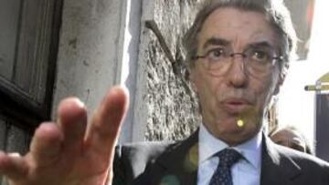 Massimo Moratti, presidente del Inter.