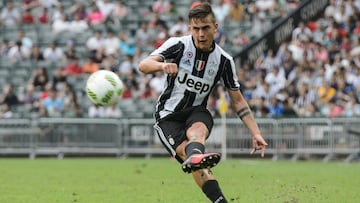 El delantero Paulo Dybala, durante un partido de la Juventus.