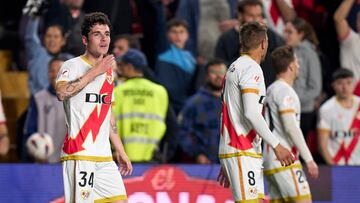 Camello celebra su 2-0 contra el Betis.