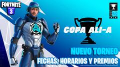 Copa Ali-A en Fortnite: cómo participar y conseguir gratis su skin