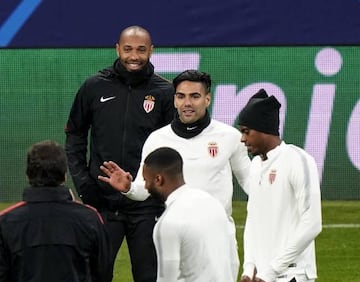 Monaco coach Thierry Henry