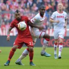 Vidal hace historia: anotó un gol en triunfo 1.000 del Bayern