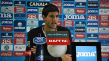 Lisandro López explica que el mes de enero será clave para el Getafe.