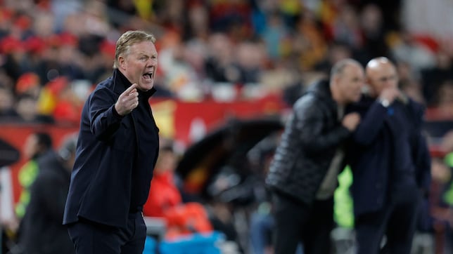 Koeman: “Se decidió por suerte, sólo podía ganar uno”