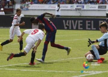 La final del torneo entre el Barcelona y el Sevilla. 