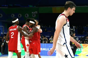 Canadá ya sorprendió a Estados Unidos en el Mundial FIBA de 2023.