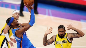 The Oklahoma City Thunder evened up the NBA Finals in Game 2 on Sunday night. They were able to hold on to their big lead late, and head to Indiana at 1-1.